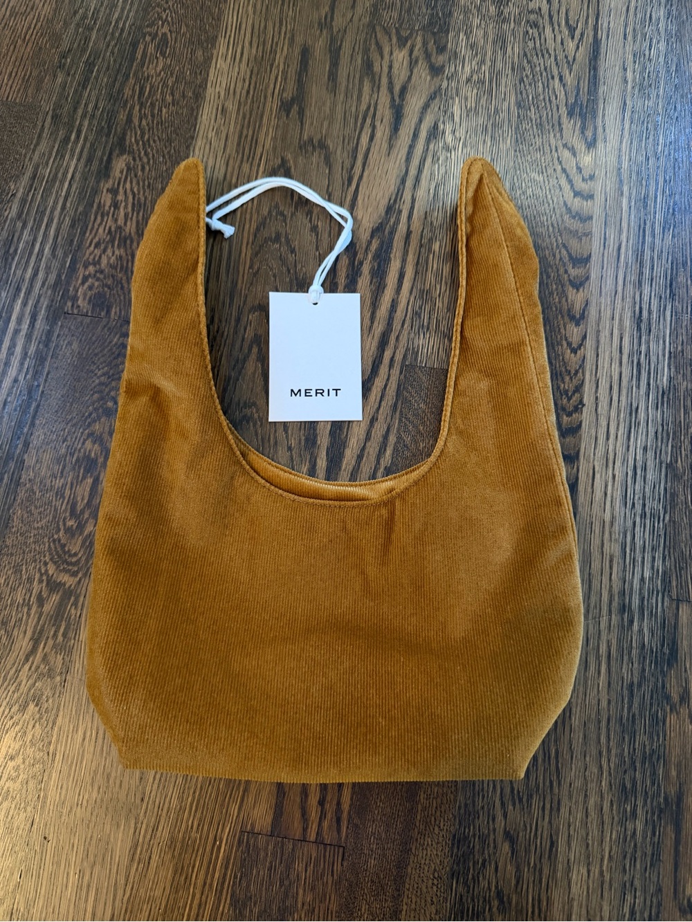 NWT Merit beauty corduroy makeup bag